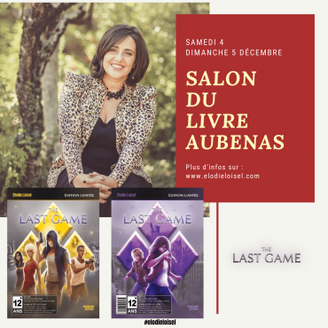 SALON DU LIVRE AUBENAS – ELODIE LOISEL