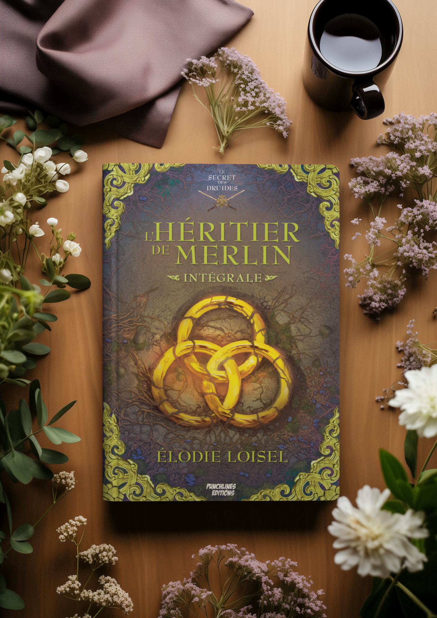 Œuvre Intégrale – Héritier de Merlin les 4 tomes de la série
